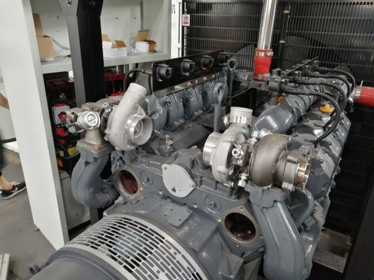 500kW Natural Gas Generator with Soundproof Canopy